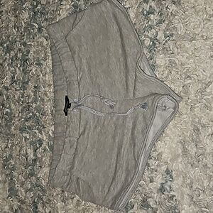 Grey short shorts comfy